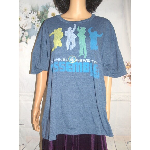 Anchorman T Shirt Comedy Movie T Shirts Men's XXL Vintage T Shirt - Picture 1 of 4